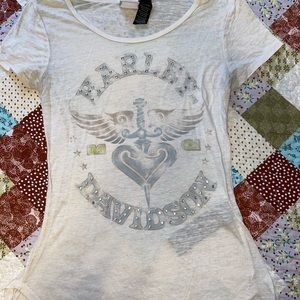 Harley Davidson Burnout Tee